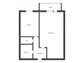 1-бөлмелі пәтер · 35.4 м² · 3/5 қабат, Абылай-хана 5, бағасы: 13.5 млн ₸ в Кокшетау — фото 12