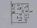 1-бөлмелі пәтер · 41.5 м² · 16/18 қабат, Е 882 7 — Набережная р.Ишим, бағасы: 24.4 млн ₸ в Астане, Сарыарка р-н — фото 2
