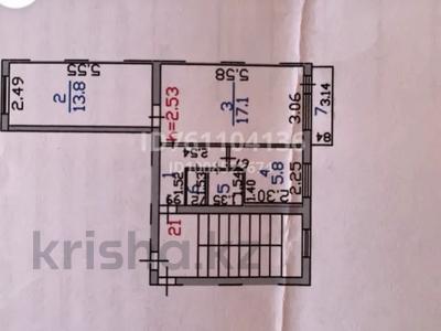 2-комнатная квартира · 44 м² · 2/5 этаж, Молодежная 65 — Казахстанская-Молодежная за 7.5 млн 〒 в Шахтинске