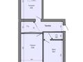 2-бөлмелі пәтер, 72 м², 1/5 қабат, мкр. Алтын орда, Алтын Орда 13Д — Мкр. Алтын орда, бағасы: 19.5 млн 〒 в Актобе, мкр. Алтын орда — фото 2