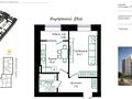 1-бөлмелі пәтер · 40.37 м² · 12/12 қабат, проспект Улы дала 38а, бағасы: 26.2 млн ₸ в Астане, Нура р-н
