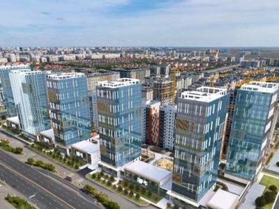 2-бөлмелі пәтер · 59 м² · 10/14 қабат, Мангилик Ел 62/4, бағасы: 42 млн ₸ в Астане, Есильский р-н