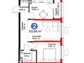 2-комнатная квартира · 54 м² · 3/6 этаж, ​Гажайып микрорайон 11/19 — 38 924 964 ₸ со скидкой! за ~ 43.2 млн ₸ в Алматы, Алатауский р-н — фото 2
