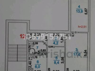 3-бөлмелі пәтер · 60 м² · 3/5 қабат, пгт Балыкши, Кунанбаева 17 — За тд Даулет, бағасы: 17 млн ₸ в Атырау