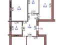 4-комнатная квартира · 100 м² · 5/6 этаж, мкр Астана 44 А за 50 млн ₸ в Уральске
