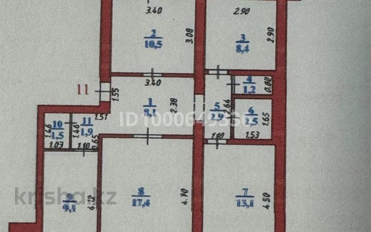 4-бөлмелі пәтер · 80 м² · 1/5 қабат, Ескалиева 227 — Пересечение Сейфуллина и Иксанова, бағасы: 32 млн ₸ в Уральске — фото 2