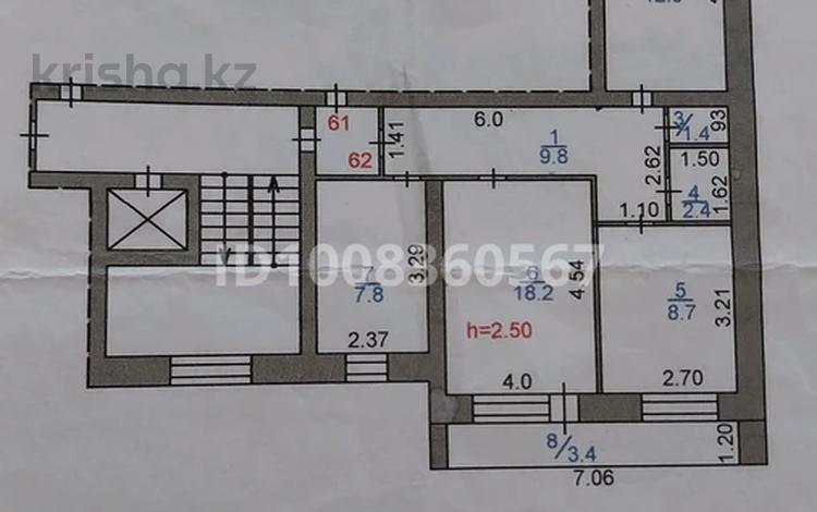 3-бөлмелі пәтер · 65 м² · 7/9 қабат, Майкудук, Майкудук, 19й микрорайон 43, бағасы: 22 млн ₸ в Караганде, Алихана Бокейханова р-н — фото 2