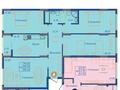 4-бөлмелі пәтер · 116.42 м² · 9/15 қабат, Ахмет Байтурсынулы 16/3, бағасы: 53.5 млн ₸ в Астане, Сарайшык р-н — фото 2