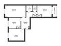 3-бөлмелі пәтер · 65.1 м² · 5/6 қабат, М. Сералина 42, бағасы: 28 млн ₸ в Костанае — фото 19