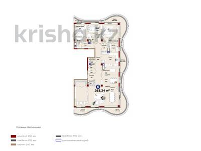 6-комнатная квартира · 263.34 м² · 3/3 этаж, Саина 1а/1 за ~ 776.9 млн ₸ в Алматы