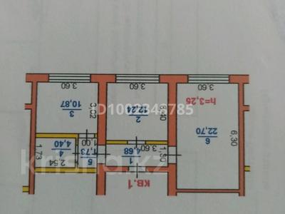 2-комнатная квартира · 56 м² · 1/2 этаж, К. Жалаири 2 за 18 млн 〒 в Таразе
