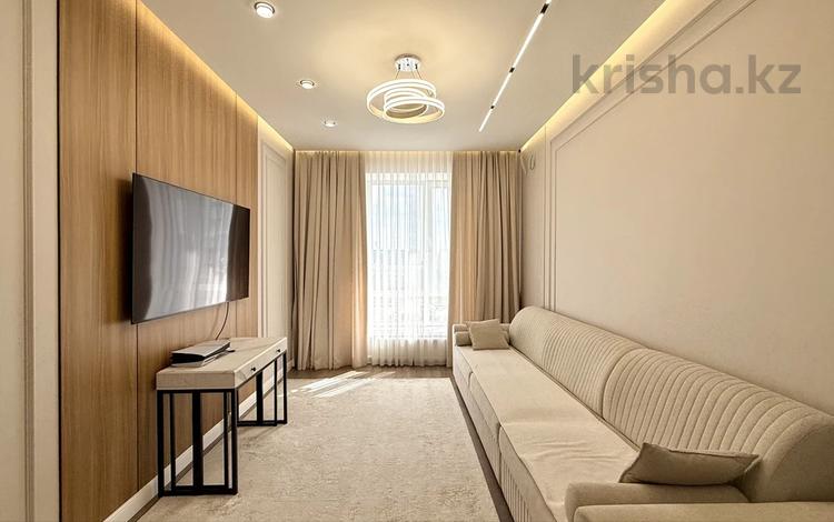 3-комнатная квартира · 80 м² · 6/12 этаж, Бухар жырау 27 за 68 млн ₸ в Астане, Есильский р-н — фото 2
