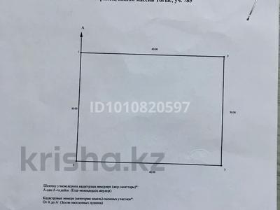 Жер телімі · 12 сотық, Алмалык 785, бағасы: 7.5 млн ₸ в Шымкенте, Енбекшинский р-н