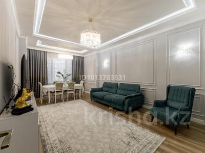 3-бөлмелі пәтер · 95 м² · 10/13 қабат, Туркестан 28/1, бағасы: 94.2 млн ₸ в Астане, Есильский р-н