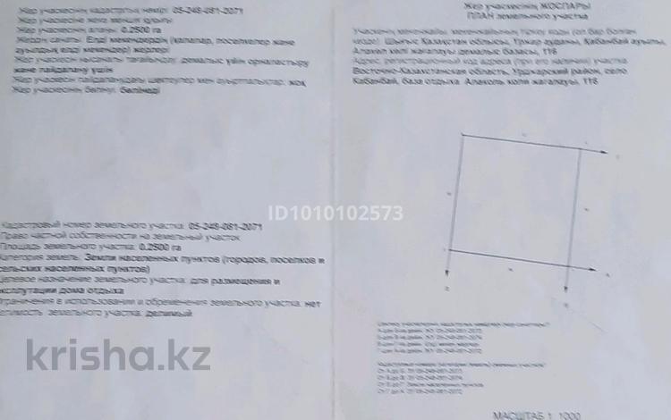 Жер телімі · 25 сотық, Алаколь 116, бағасы: ~ 10 млн ₸ в Кабанбай — фото 2