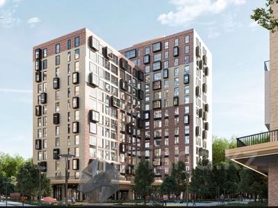 2-комнатная квартира · 54.1 м² · 2/13 этаж, Ауэзова 3A — Гоголя за 39.6 млн ₸ в Алматы, Алмалинский р-н