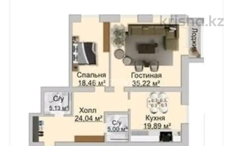 2-бөлмелі пәтер · 107 м² · 5/5 қабат, мкр. Алтын орда, бағасы: 21.5 млн 〒 в Актобе, мкр. Алтын орда — фото 2