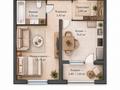1-бөлмелі пәтер · 34.16 м² · 2/6 қабат, Кайрат микрорайон 716/15, бағасы: 29.9 млн ₸ в Алматы, Турксибский р-н — фото 7