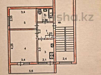 2-бөлмелі пәтер · 42 м² · 5/5 қабат, Аскарова 39А, бағасы: 16 млн ₸ в Шымкенте, Туран р-н
