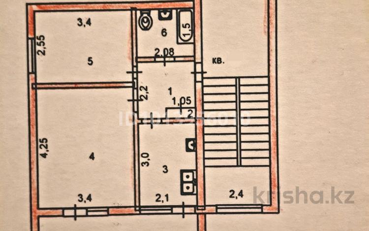 2-бөлмелі пәтер · 42 м² · 5/5 қабат, Аскарова 39А, бағасы: 16 млн ₸ в Шымкенте, Туран р-н — фото 2
