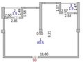 3-бөлмелі пәтер · 80.4 м² · 11/21 қабат, 139-й учетный квартал ст2, бағасы: 28 млн ₸ в Караганде — фото 2