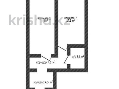 2-бөлмелі пәтер · 51 м² · 3/5 қабат, Габдуллина 9, бағасы: 25 млн ₸ в Кокшетау