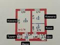 2-бөлмелі пәтер · 33 м² · 2/2 қабат, Жангозина, бағасы: 14.5 млн ₸ в Каскелене