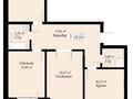 3-комнатная квартира · 100.1 м² · 12 этаж, Ш. Айтматова 57 за ~ 38 млн ₸ в Астане, Нура р-н — фото 13
