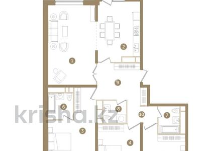 4-комнатная квартира · 140 м² · 4/16 этаж, Розыбакиева 197/2 за 240 млн ₸ в Алматы, Бостандыкский р-н