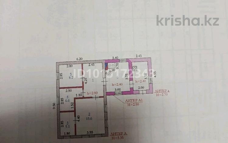 Жеке үй · 5 бөлме · 56.2 м² · 6 жүзд., Мясоедова 162 — Рядом 11-12 мкр., бағасы: 20 млн ₸ в Актобе, мкр Москва — фото 2