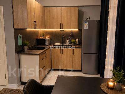 1-комнатная квартира · 45 м² · 1/5 этаж, мкр Шугыла, Жунисова 2/13 17 Корпус — Пересечения Алатау за 15 000 ₸ в Алматы, Наурызбайский р-н