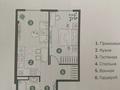 2-бөлмелі пәтер · 50.2 м² · 5/6 қабат, Райымбека 39г, бағасы: 10 млн ₸ в Алматы, Ауэзовский р-н — фото 4