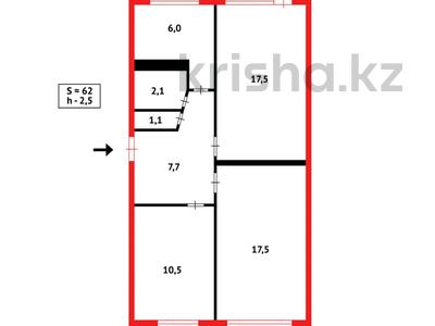3-бөлмелі пәтер · 62 м² · 4/5 қабат, 23-шағынаудан 5, бағасы: ~ 14 млн ₸ в Караганде, Алихана Бокейханова р-н