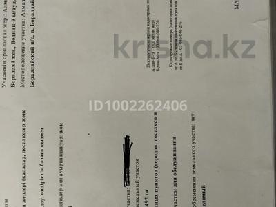 Жер телімі · 35 сотық, мкр Водник-3, бағасы: 70 млн ₸ в Боралдае (Бурундай)