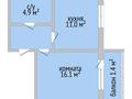 1-комнатная квартира · 38.6 м² · 2/9 этаж, Сейфуллина 2А за 19.2 млн ₸ в Костанае — фото 2