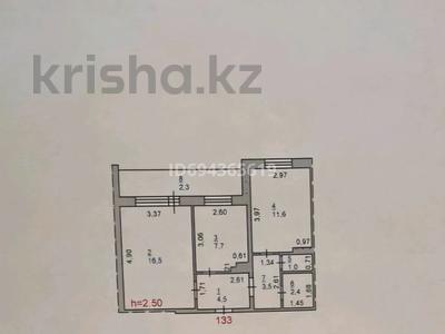 2-комнатная квартира, 49.5 м², 6/10 этаж, Гагарина 89 за 22.5 млн 〒 в Павлодаре