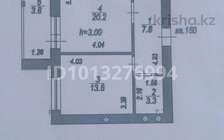 2-бөлмелі пәтер · 55 м² · 1/12 қабат, ​Улица Шамши Калдаяков 46, бағасы: 22 млн ₸ в Астане, Сарайшык р-н — фото 2