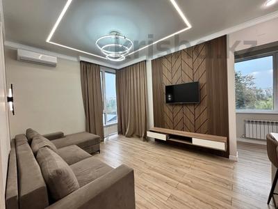 2-бөлмелі пәтер · 60 м² · 2/12 қабат, Гагарина, бағасы: ~ 70 млн ₸ в Алматы, Бостандыкский р-н