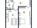 2-комнатная квартира · 45 м² · 3/9 этаж, мкр Кайрат, Сыбызгы 100 — Рыскулова Кульджинка за 22.5 млн ₸ в Алматы, Турксибский р-н