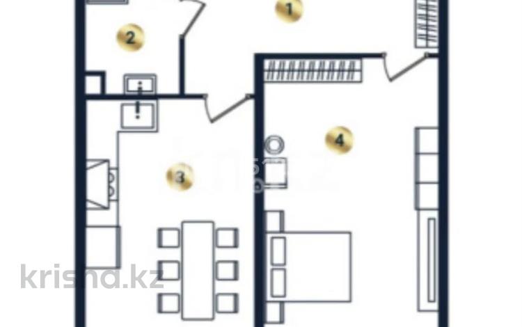 2-комнатная квартира · 45 м² · 3/9 этаж, мкр Кайрат, Сыбызгы 100 — Рыскулова Кульджинка за 22.5 млн ₸ в Алматы, Турксибский р-н — фото 6
