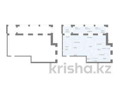 4-комнатная квартира · 132.2 м², мкр Михайловка , Крылова 15 за ~ 58 млн ₸ в Караганде, Казыбек би р-н