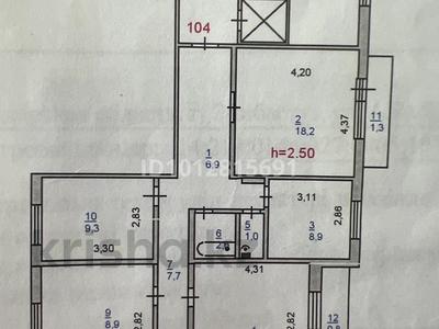 4-комнатная квартира · 70 м² · 2/9 этаж, Абая 49 — Ауезова за 35 млн ₸ в Экибастузе