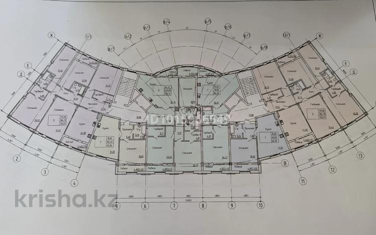 3-комнатная квартира · 147 м² · 7/8 этаж, Сазда-1, Өтеген Сеитов 8 за 73 млн ₸ в Актобе — фото 2