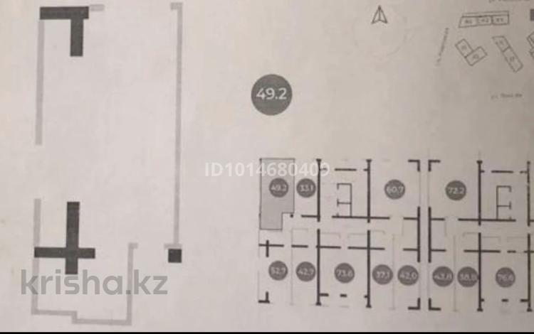 1-комнатная квартира · 49.2 м² · 10/16 этаж, Ауэзова 3а/1 — Толе би за 42 млн ₸ в Алматы, Алмалинский р-н — фото 3