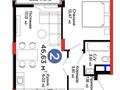 2-комнатная квартира · 47 м² · 8/9 этаж, Туран 57д за 33.8 млн ₸ в Астане, Нура р-н