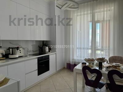 3-бөлмелі пәтер · 86.6 м² · 8/8 қабат, Кабанбай батыра 60, бағасы: 58.8 млн ₸ в Астане, Есильский р-н