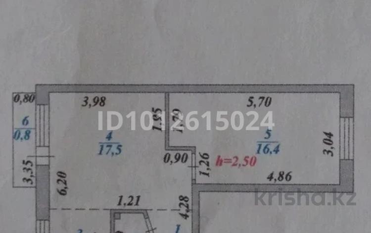 2-комнатная квартира · 45 м² · 5/5 этаж, Конституции 2/1 за ~ 18 млн ₸ в Астане, Сарыарка р-н — фото 49