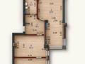 2-комнатная квартира · 67 м² · 3/6 этаж, мкр 12, Бокенбай Батыра 32 — Мечта за 21 млн ₸ в Актобе — фото 8