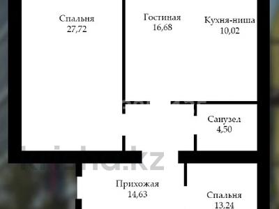 3-комнатная квартира, 94 м², 4/10 этаж, Самал 82/6 — Коняхина за 27 млн 〒 в Уральске