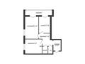 2-бөлмелі пәтер · 74 м² · 6/12 қабат, Абая 111, бағасы: 43.5 млн ₸ в Костанае — фото 2